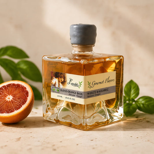 Blood Orange Basil White Balsamic Vinegar