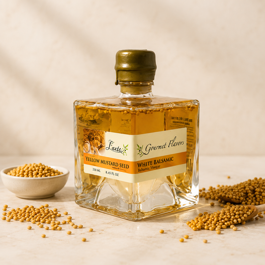 Yellow Mustard Seed White Balsamic Vinegar